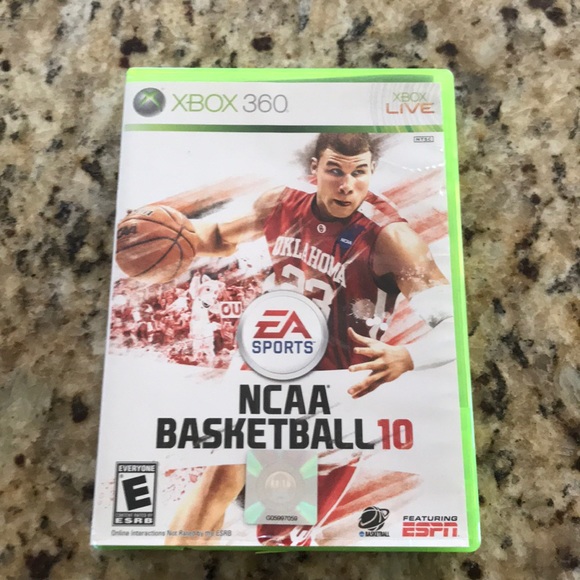 ncaa basketball 10 xbox 360 for sale